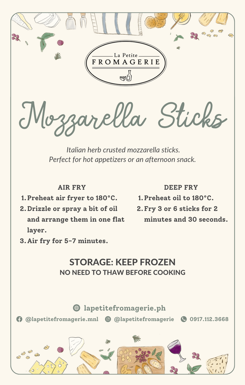 Herb-crusted Mozzarella Sticks (Frozen Packs)